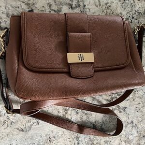 Tommy Hilfiger Chocolate Brown Crossbody Bag